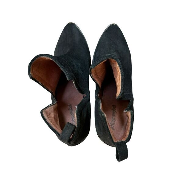 Jeffrey Campbell Cromwell Ankle Boot Pointed Women’s Size 8.5 Black Leather - Picture 4 of 9